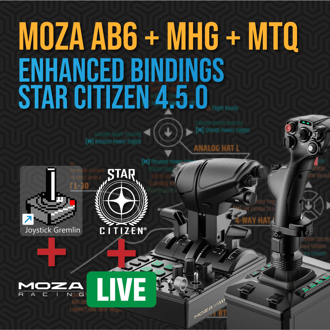 Moza AB6 + MHG + MTQ Enhanced