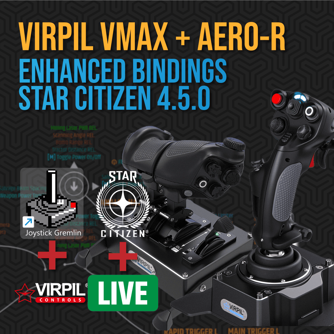 Virpil VMAX + Aeromax-R Enhanced