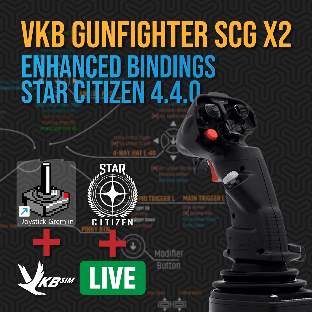 VKB Gunfighter Enhanced Dual