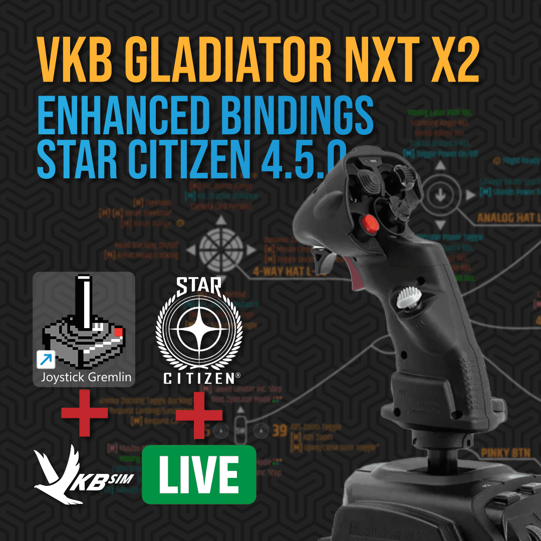 VKB Gladiator Enhanced Dual